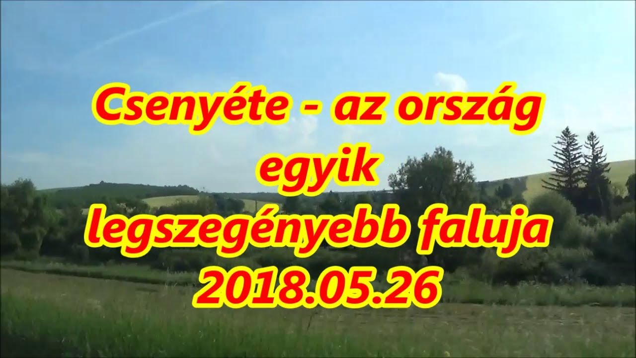 Csenyéte 2018.05.26