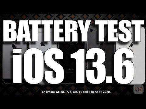 iOS 13.6 Battery Life / Battery Performance Test.
