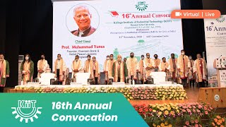 KIIT 16th Annual Convocation Live
