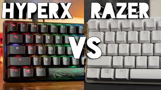 HyperX Origins 60 vs Razer Huntsman Mini - the battle of the tiny keyboards