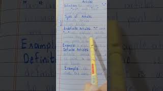 Articles in English Grammar | A, An, The Explained with Examples🤗📚