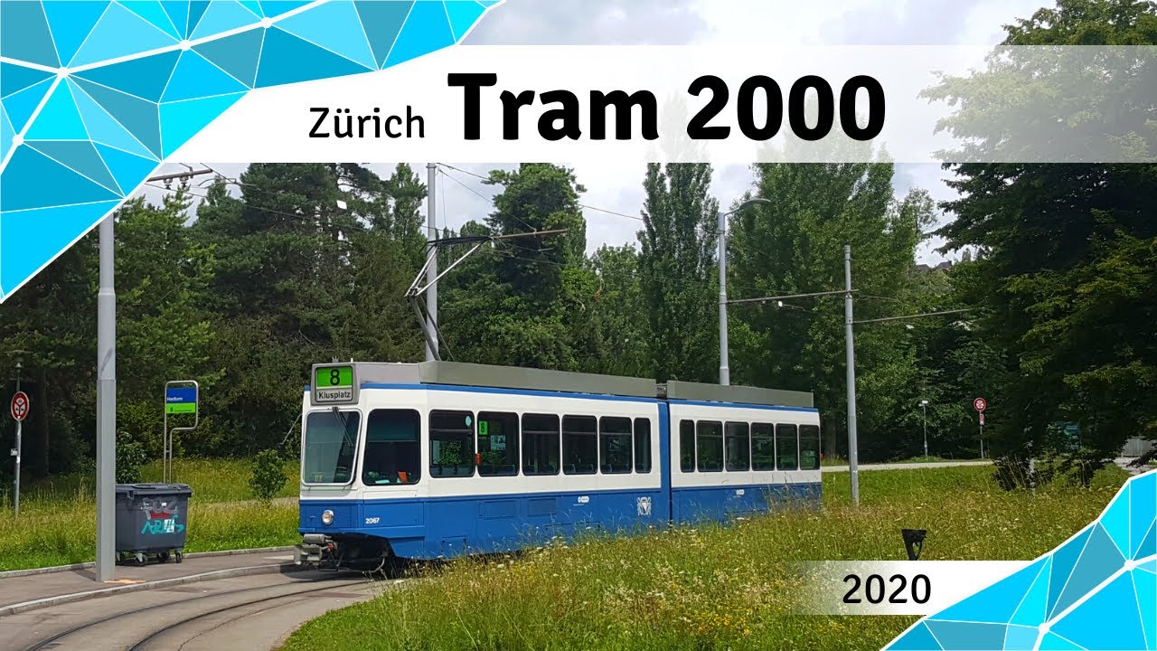 Trams in Zürich: Sänfte, Kuh und Pony -  Die Vielfalt des Tram 2000 (2020)