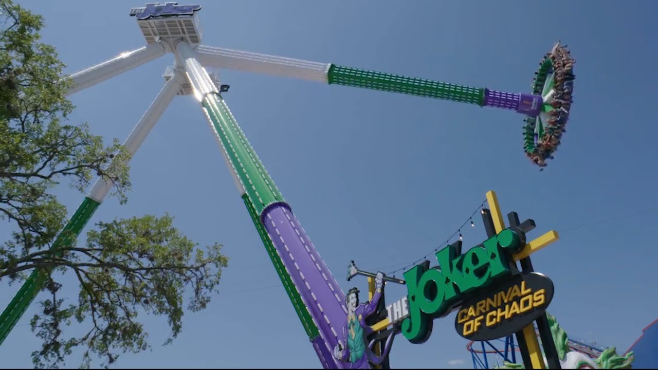 The Joker coasters upend riders at Six Flags parks