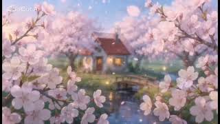 🌸 Cozy Cottage Garden Ambience | Blossom Petals, Soft Magic & Relaxing Spring Sounds 🌿 screenshot 3