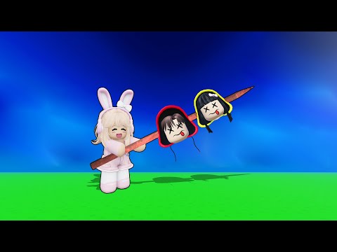Yuta, Mio Dan Baby Celine Ikut Pertarungan Tongkat Sate || ROBLOX