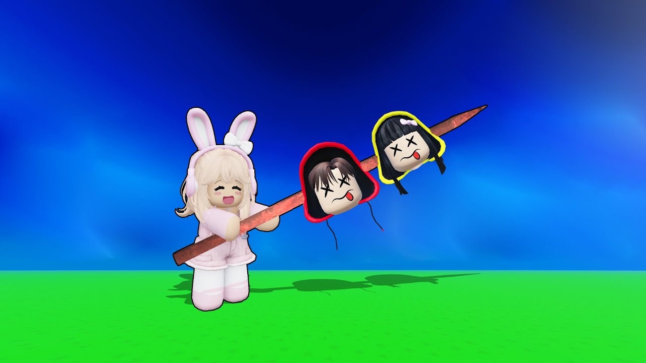 Yuta, Mio Dan Baby Celine Ikut Pertarungan Tongkat Sate || ROBLOX