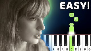 The Alchemy - Taylor Swift | EASY Piano Tutorial