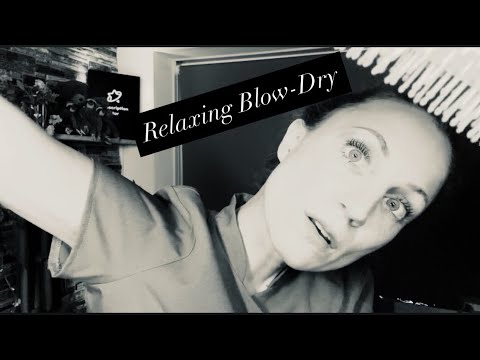 ASMR Virtual Hair Drying 💨 Gentle Blow Dryer Sounds, Brushing & Scalp Massage for Sleep & Tingles