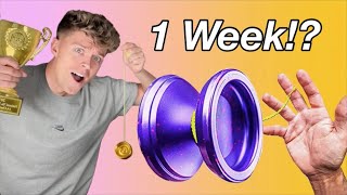 Learning Yoyo Tricks with No Experience - World Champion Reacts