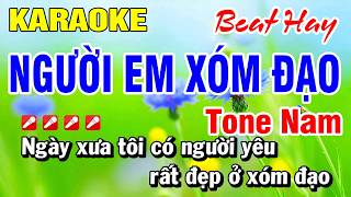 Full Karaoke Tone Nam Người Em Xóm Đạo (Beat Hay) Nhạc Sống 2026 | Hoài Phong Organ Update