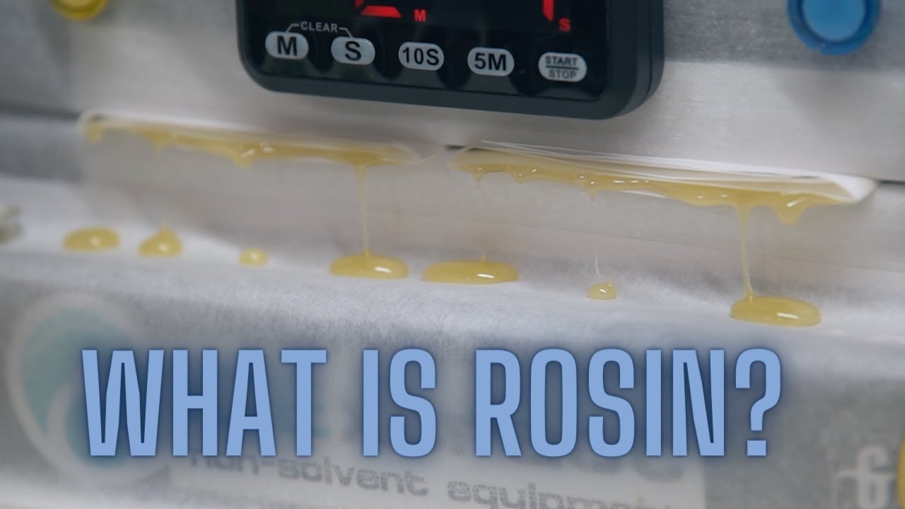 1- WHAT IS ROSIN? FOR BEGINNERS