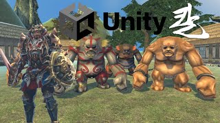KalOnline in Unity Engine #6 | Monster AI Comparison + G115 KNIGHT Preview!