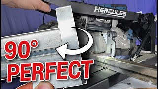 Can the Hercules Bandsaw and Stand Cut Straight? It Can, Here’s How! - Hercules Portable Bandsaw
