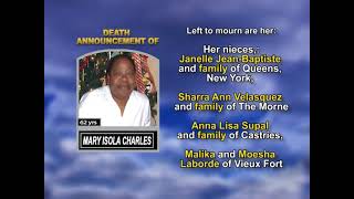 Mary Isola Charles long