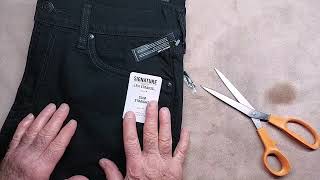 Signature by Levi Strauss & Co Gold Label Men's Slim Straight Jeans Review, Great Blend of Fabrics