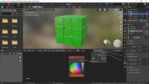 Editing Multiple Materials - Blender Tutorial