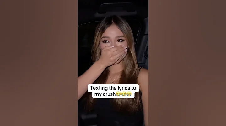 I hit my crush😭#lyrics #texting #crush #reaction #hit #trending #ladygaga #diewithsmile #popular