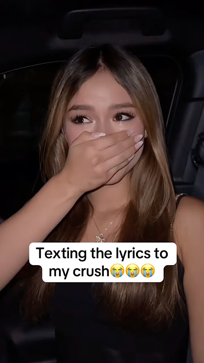 I hit my crush😭#lyrics #texting #crush #reaction #hit #trending #ladygaga #diewithsmile #popular