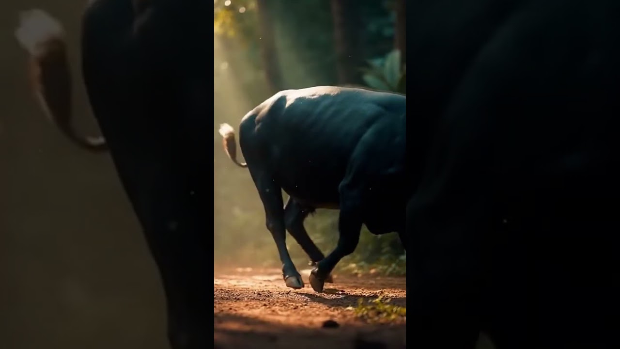 Insane Jungle Fight — Bull vs cheetah 🐆🐂 Epic showdown in the wild 