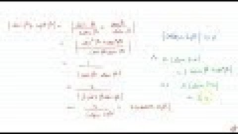 IIT JEE TRIGONOMETRIC FUNCTIONS If `2|sin2alpha|=|tanbeta+cotbeta|,alpha,beta in (pi/2,pi),`  the...