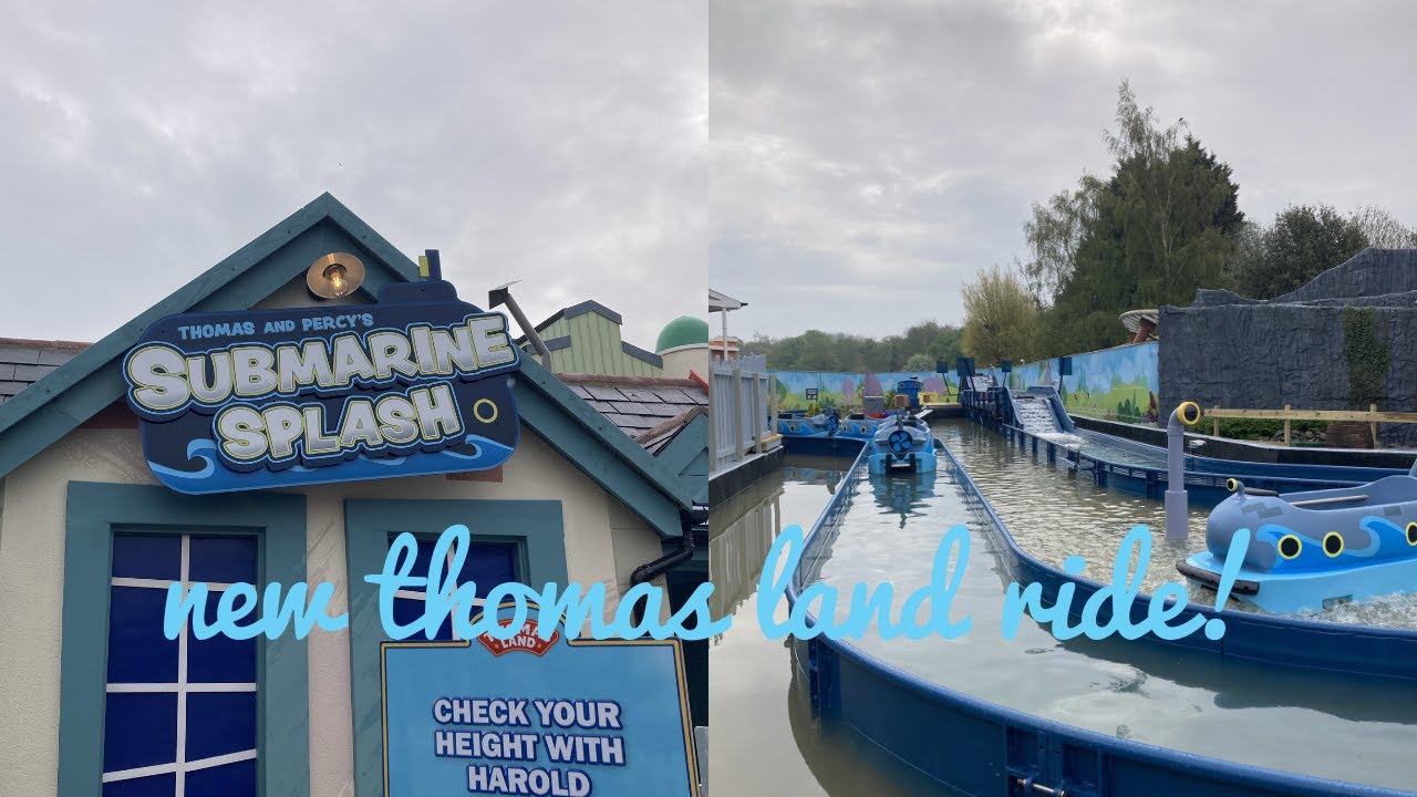 New ride in Thomas land!- Drayton manor resort