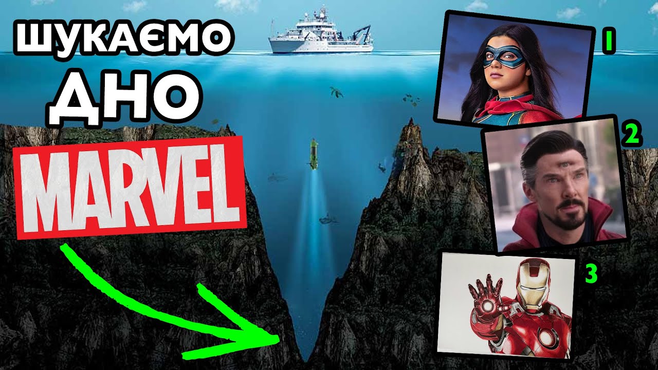 я НЕ хотів це знати! АЙСБЕРГ по MARVEL