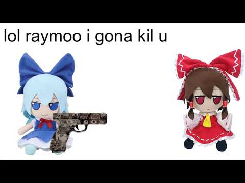 Touhou Cirno fumo
