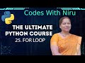 For loop in Python | For loop in python in Hindi