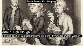 Selected poems,: Samuel Langhorne Clemens , by Charles Dudley Warner  by Arthur Hugh Clough Black Sc