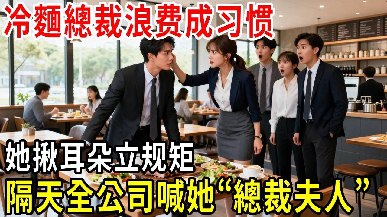 冷麵總裁浪费成习惯，她揪耳朵立规矩，不料第二天全公司都喊她“總裁夫人！”#掉馬甲#甜寵 #閃婚#情感故事 #霸道總裁 #婚姻#都市愛情 #先婚後愛 #霸道總裁 #灰姑娘#爽文 #婚姻