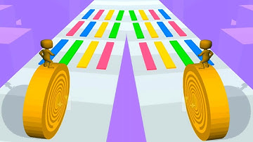 Layers Roll Game All Level Gameplay Android, iOS Walkthrough New Update Thrillers Game LR71