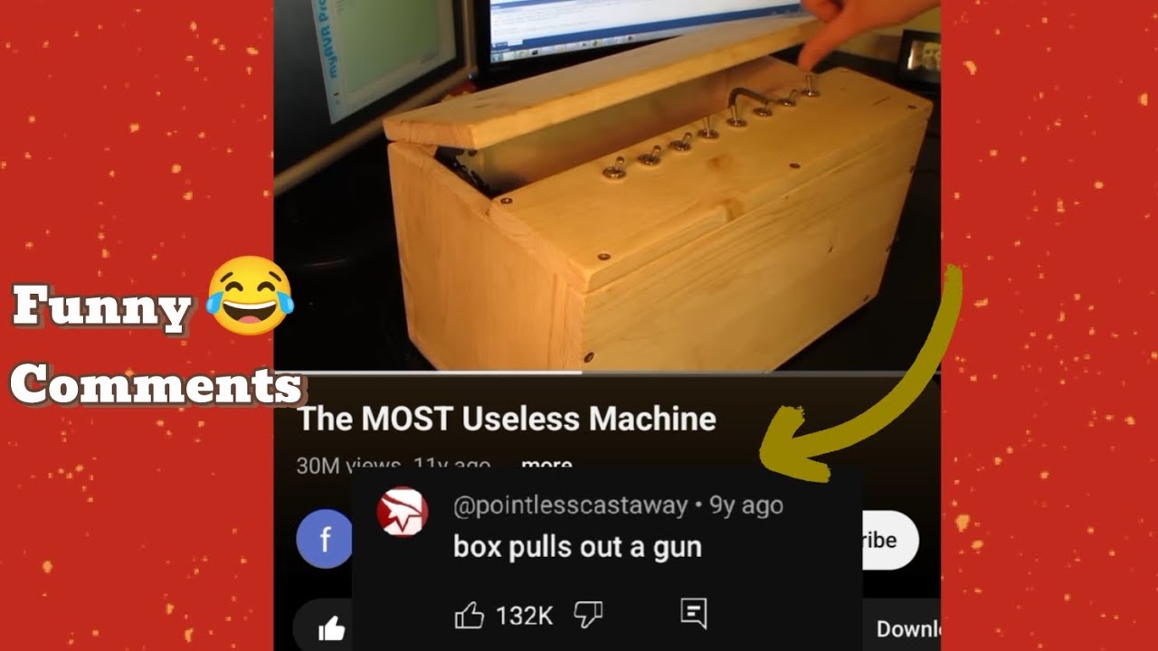 Box Pulls Out A Gun - Funny Comments - YouTube