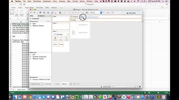 How to Create a Moving Reference Line in Tableau