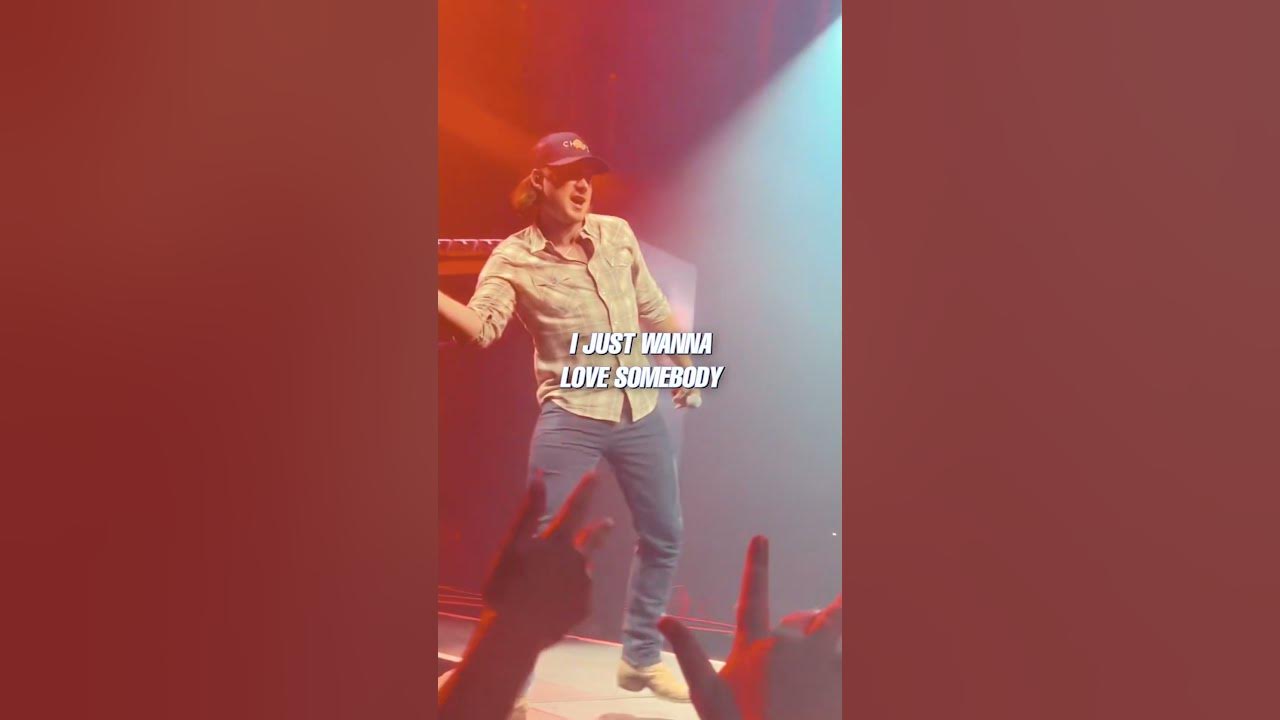 LOOOOVE SOMEBODY!! #morganwallen #newmusic #lyrics #edit