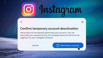 How To Temporarily Deactivate Instagram Account - Desktop Website (2025)