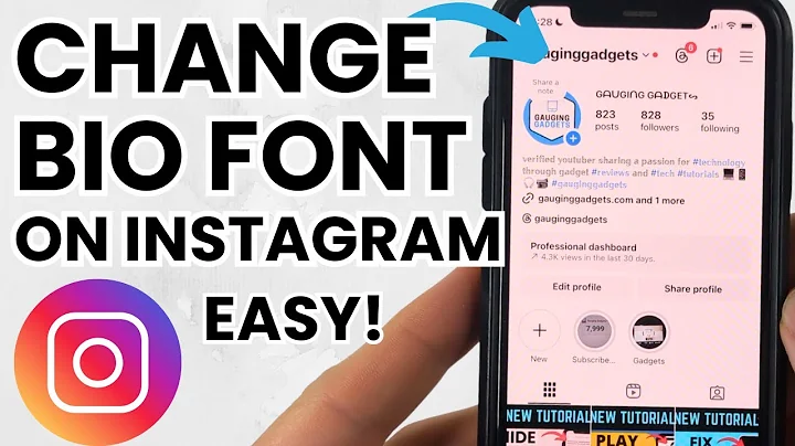 How to Change Instagram Bio Font - 2025