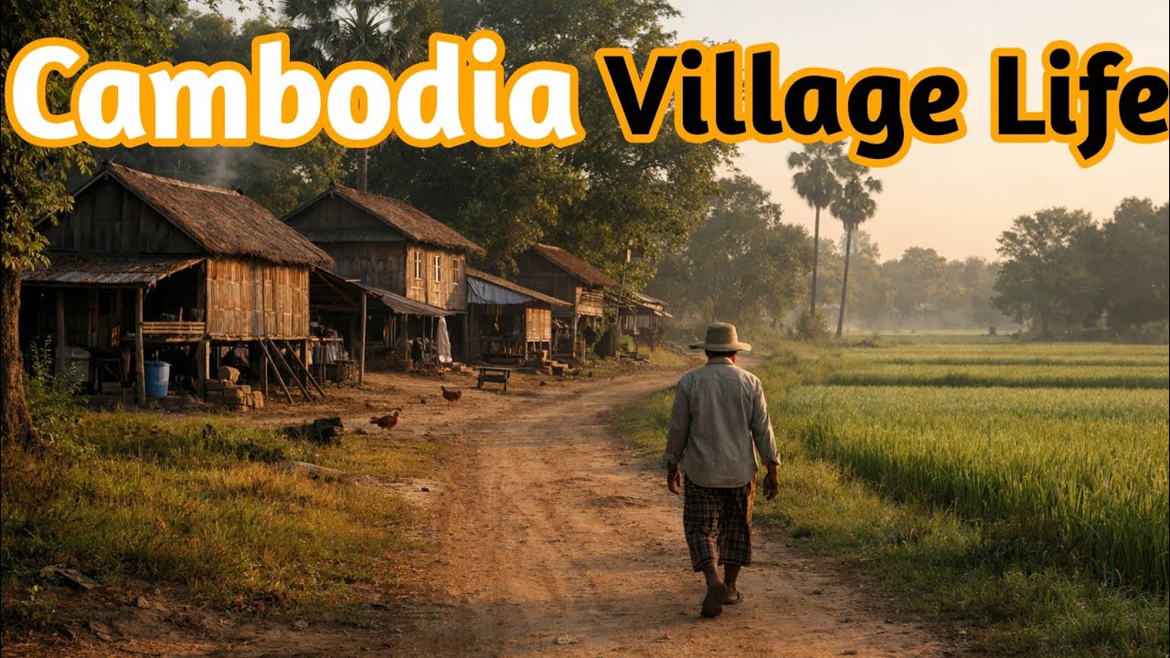 Life in a Cambodian Village || Peaceful Rural Life You’ve Never Seen