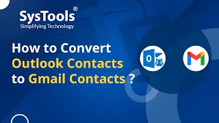 Import Contacts from Outlook to Gmail - Export in VCF, CSV