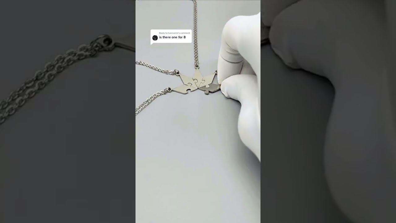 Cool Gift Necklace For 6 And 8 Best Friends Shop In Comment Shorts Bff Bestfriend Worldnetgifts