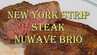 Nuwave BRIO NY Strip STEAKS and ROASTED Potatoes Together