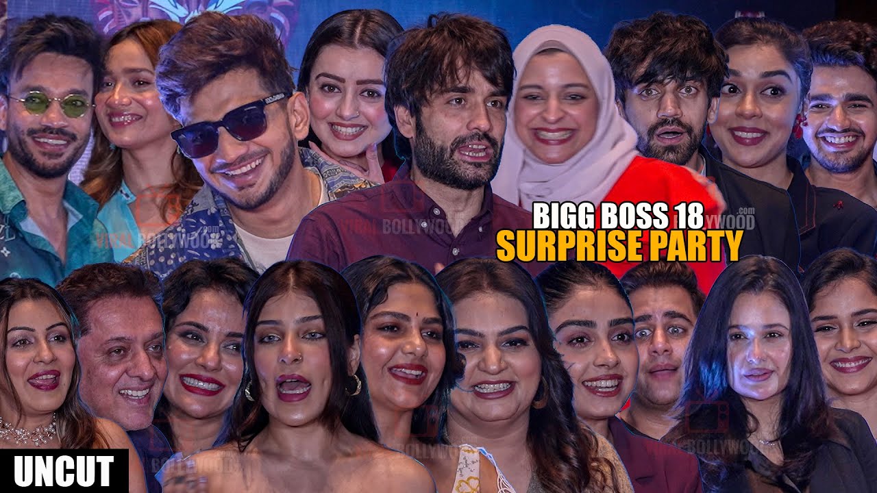 UNEDITED - Bigg Boss 18 | Surprise Party | Munawar Faruqui, Vivian Dsena, Eisha, Avinash, Chahat