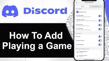 How To Add Playing a Game on Discord Mobile (Step By Step)