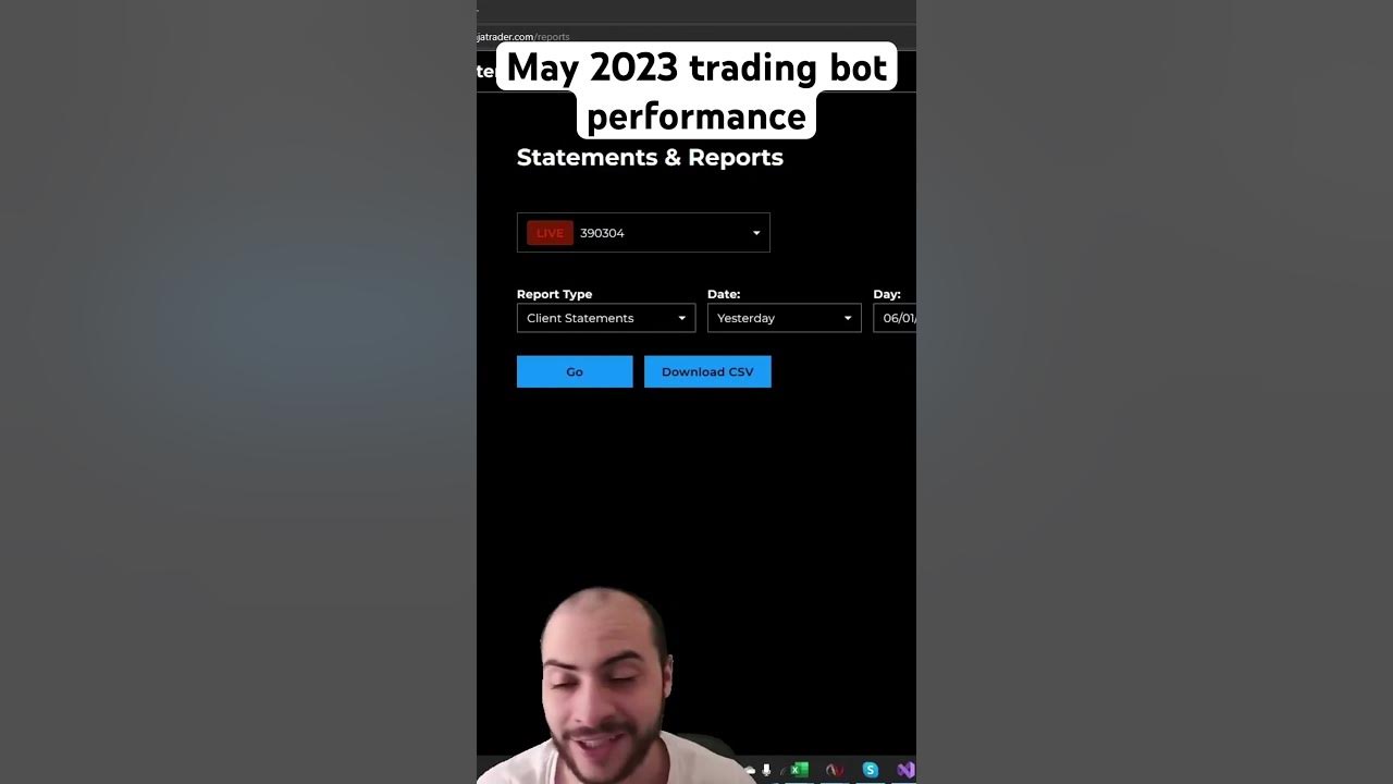 Here is my May 2023 trading bot performance, a solid 15% gain #algotrading #warrenbuffett