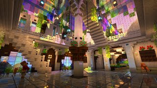 おしゃクラ!Part147 丘の上に時計台を建てたら映えすぎた (Minecraft)