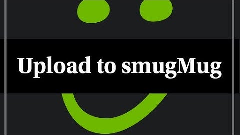 Upload to SmugMug