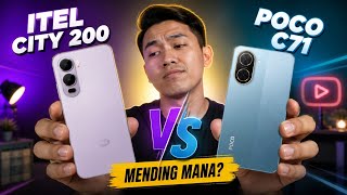 Itel City 200 vs Poco C71