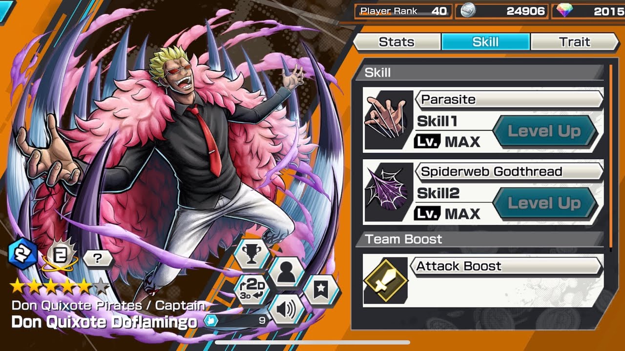 Don Quixote Doflamingo Don Quixote Pirate Captain ONE PIECE Bounty Rush Gameplay YouTube