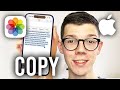 How To Copy Text From Image On iPhone - Full Guide