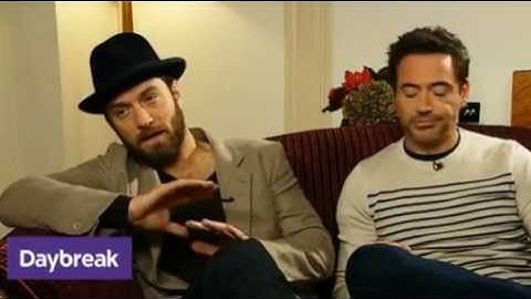 Daybreak Interview with Jude Law and Robert Downey Jr 