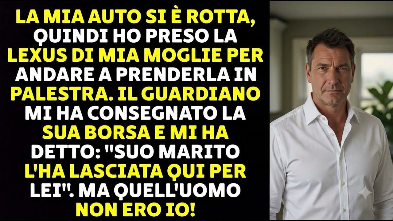Era solo un mercoledì qualunque, finché la guardia della palestra di mia moglie non mi ha consegnato una borsa dicendo: “Suo marito l'ha portata prima, quel tipo con la Range Rover grigia.” Ho...